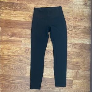 lululemon athletica Women Classic Black Leggings
